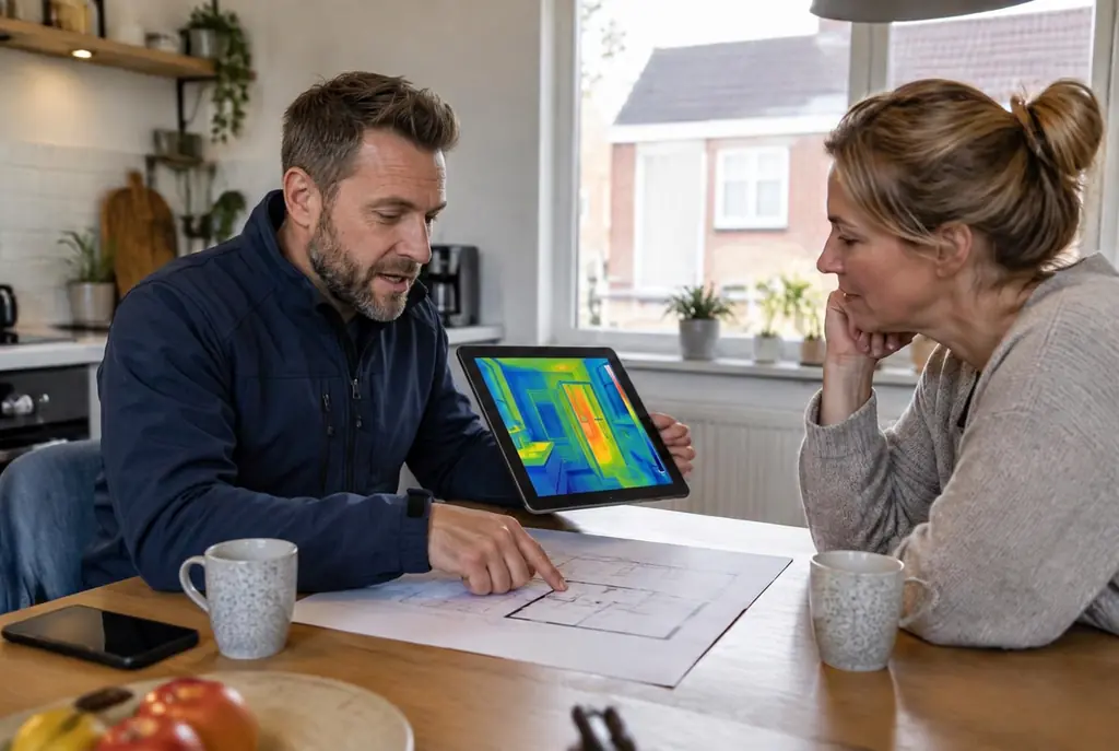Lekdetectie Lopik – bevindingen bespreken aan de keukentafel
